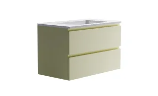 Тумба с раковиной Astra-Form Альфа 3060007ral1013+04010008 90 см бежевый матовый